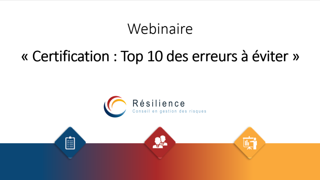 webinaire top 10 des erreurs à éviter lors d'un audit de certification